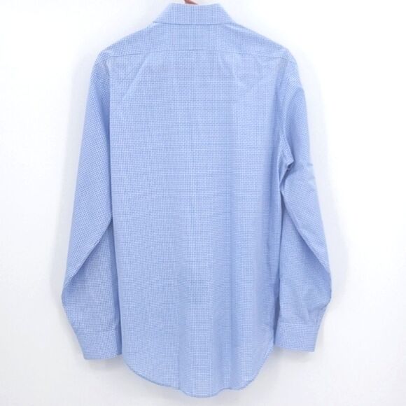 Calvin Klein Slim Fit Performance Non-Iron Men Shirt Size 15.5, 32/33 Button Up - Picture 2 of 8